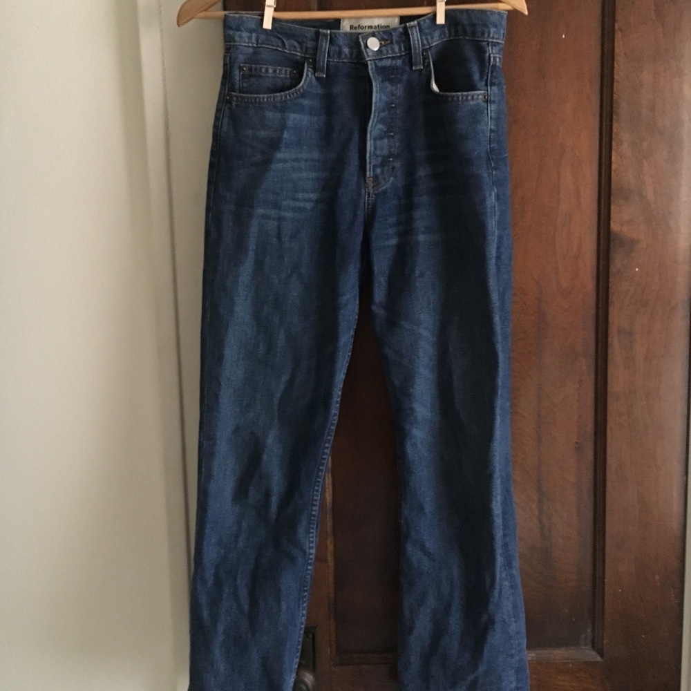 Reformation Jordi Kick Flare jeans